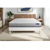 Actisom Ensemble matelas ACTIFLEX SOFT 3 zones de confort sommier KIT blanc