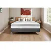 VITALIT Ensemble Vital Relax 180 X 200 Cm Sommier Kit Gris