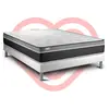 VITALIT Ensemble Vital Care 180 X 200 Cm Sommier Kit Blanc