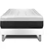 VITALIT Ensemble Vital Form 90 X 200 Cm Sommier Kit Blanc