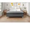 VITALIT Pack Prêt A Dormir Vital Care 140 X 190 Cm Sommier Kit Gris