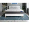Actisom Ensemble Mémoire de forme de confort Mi-ferme avec sommier kit