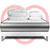 VITALIT Pack prêt a dormir VITALPOWER RECOVER sommier Kit blanc