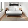 VITALIT Ensemble sommier matelas 160x200 VITAL SPA Mémoire de forme - 24 cm - Ferme - sommier kit gris + 2 oreillers + couette