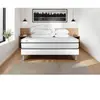 VITALIT Pack Prêt A Dormir Vital Spa 160 X 200 Cm Sommier Kit Blanc