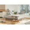 Non communiqué Ensemble sommier matelas LE PAISIBLE 200x200cm Mémoire de forme BioVisco - Ep. 24cm + double sommiers Beige