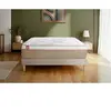 Non communiqué Ensemble sommier matelas LE SOYEUX 90x190cm Ressorts ensachés + Mémoire de forme BioVisco - Ep. 24cm + sommier Beige