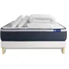Actisom Pack Prêt A Dormir Matelas Ressorts Ensaches+Memoire De Forme...