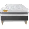 Septnuits Matelas sommier kit gris Memo Spring Ressorts ensaches MAXI épaisseur