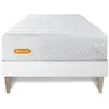 Ensemble sommier matelas 90x200 Memo bio Mémoire de forme - Septnuits ...