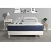 Actisom Pack sommier kit matelas Mémoire de forme avec couette et oreillers