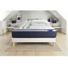 ACTISOM Pack sommier kit matelas Mémoire de forme avec couette et oreillers