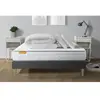 Septnuits Pack matelas Memo + sommier kit 160x200 + 2 oreillers mémoire de forme