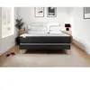 VITALIT Pack Prêt A Dormir Vitalmemo One 180 X 200 Cm Sommier Kit Noir