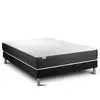 VITALIT Ensemble Vitalspring 160 X 200 Cm Sommier Kit Noir