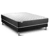 VITALIT Ensemble 160x200 Matelas Mémoire de forme Sommier Noir