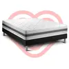 VITALIT Ensemble Vitalspring Recover 200 X 200 Cm Sommier Kit Noir
