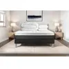 VITALIT Pack Prêt A Dormir Vital Soft 160 X 200 Cm Sommier Kit Noir