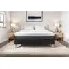VITALIT Ensemble Vital Soft 200 X 200 Cm Sommier Kit Noir