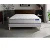 ACTISOM Ensemble sommier matelas 140x190 Actilatex form - 22 cm - Ferme - sommier kit gris