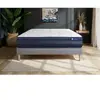 ACTISOM Ensemble sommier matelas 140x200 Actilatex tech - 24 cm - Très ferme - sommier kit gris