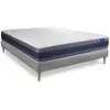 ACTISOM Ensemble sommier matelas 180x200 Actilatex morpho - 24 cm - Equilibré - sommier kit gris