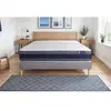 ACTISOM Ensemble sommier matelas 140x200 Actiflex morpho - 24 cm - Equilibré - sommier kit gris