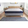 Actisom Ensemble 120x190 Matelas Mémoire de forme Sommier kit Gris
