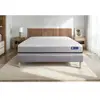 Actisom Ensemble matelas ACTILATEX SOFT 3 zones de confort sommier KIT gris