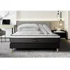 Prestige Literie Pack Suite 180 x 200 cm sommier Kit Noir