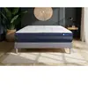ACTISOM Ensemble sommier matelas 200x200 Actimemo tech - 24 cm - Très ferme - sommier kit gris