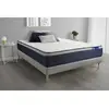 ACTISOM Ensemble sommier matelas 140x200 Actimemo max - 26 cm - Ferme - sommier kit gris