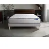 Actisom Ensemble 120x200 Matelas Hybride Sommier kit Gris