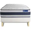 Actisom Ensemble 80x200 cm sommier kit blanc