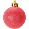 1001kdo - Set de 6 boules chic rouge noel