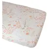 Kadolis Drap housse en coton bio Yukari Peach (50 x 83 cm)