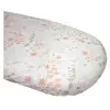 Kadolis Drap housse en coton bio Yukari Peach pour landau (72 x 33 cm)