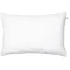 Kadolis Protège oreiller imperméable en coton bio blanc (40 x 60 cm)