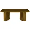 Table basse en bois laqué Thelma Gabrielle Paris Ambre taille unique