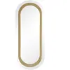 Gabrielle Paris - Miroir Victor en frêne Cranberry taille unique