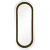 Gabrielle Paris - Miroir Victor en frêne finition noyer Noyer taille u...