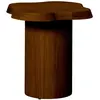 Gabrielle Paris - Table d'appoint Mahaut finition Teck Teck taille uni...