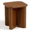 Table d'appoint en bois laqué Garance Gabrielle Paris Caramel taille u...