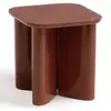 Table d'appoint en bois laqué Garance Gabrielle Paris Cranberry taille...
