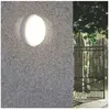Silamp - Plafonnier led 8W Blanc Rond IP65 - Blanc Chaud 2300K - 3500K