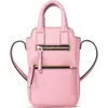 Kate Lee - Pochette téléphone en Cuir Velya rose - 12,5x16,5x2,5 cm OS