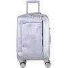 GYLBAG VALISE SOUPLE SILVER NAP CABINE (TAILLE S)