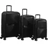 GYLBAG SET DE 3 VALISES RIGIDES Black PP5 (TAILLES S, M, L)