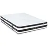 BELLECOUR Matelas Ressorts ensachés Fontainebleau 160x200 cm Accueil Mémoire de forme