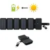 Panneau de charge solaire portable multifonctionnel Chargeur USB 5V Ca...